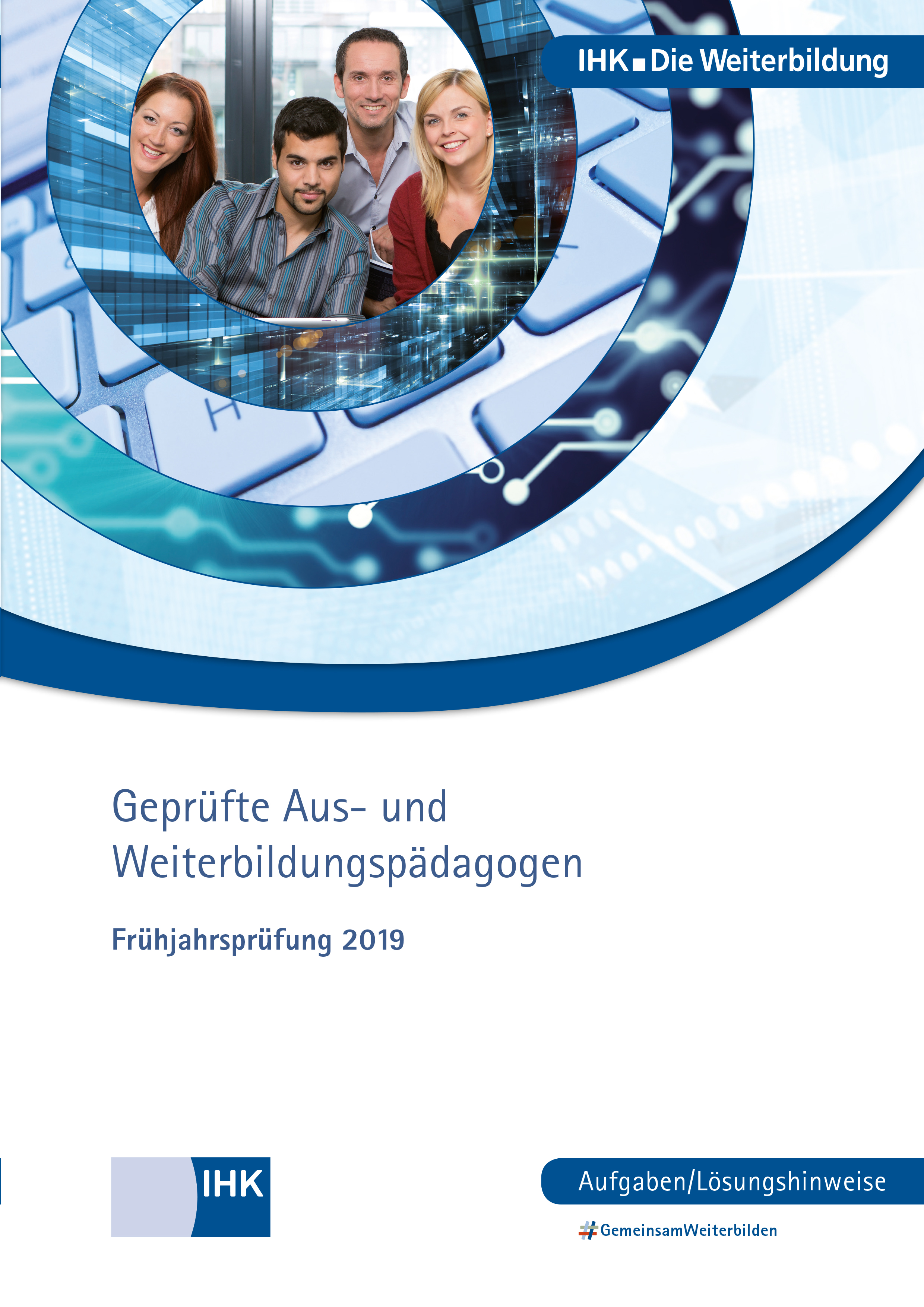 Cover von Geprüfte Aus- und Weiterbildungspädagogen eBook - Frühjahrsprüfung 2019 (Verordnung 2009)