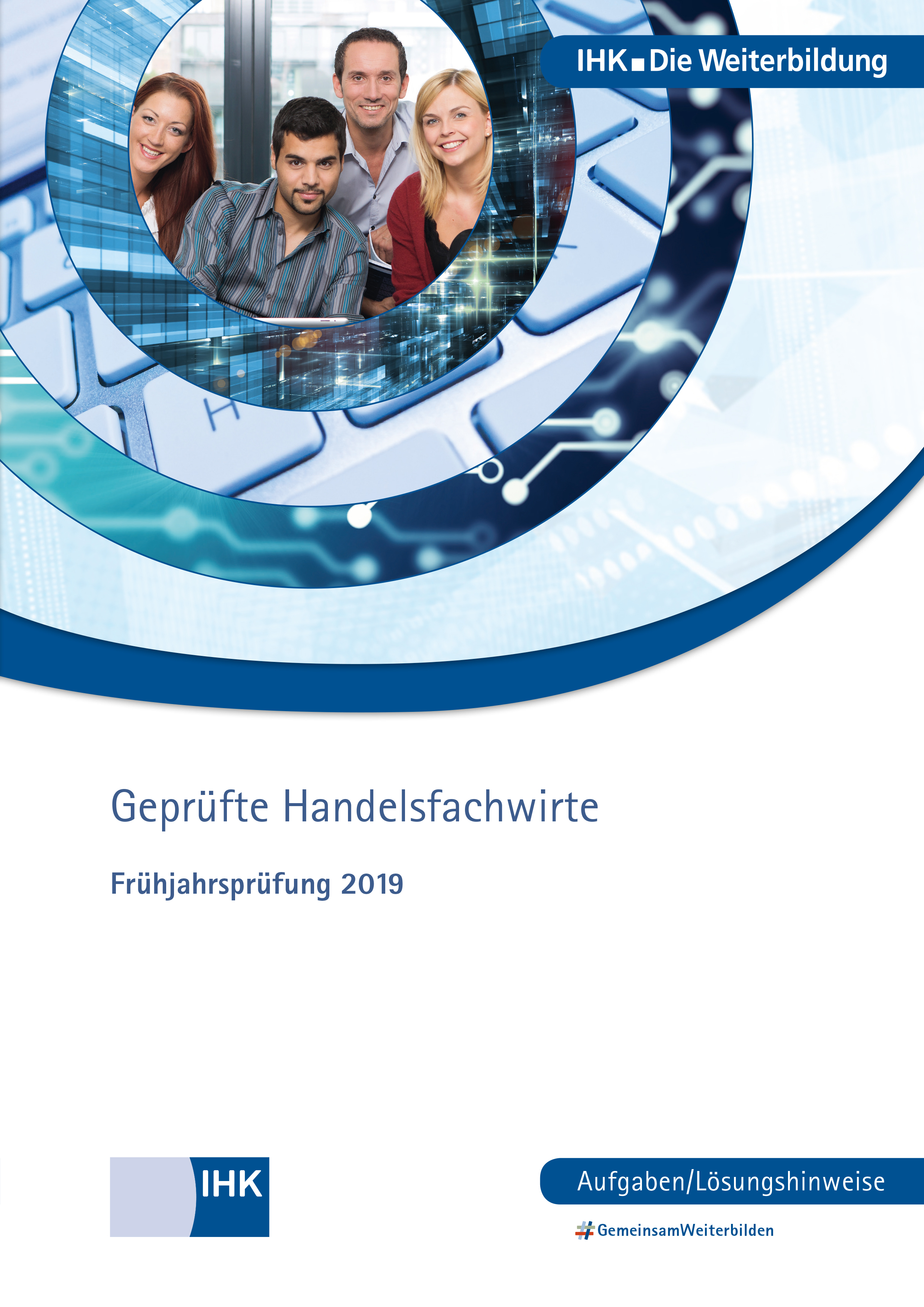 Cover von Geprüfte Handelsfachwirte eBook + Print - Frühjahrsprüfung 2019 (Verordnung 2014)