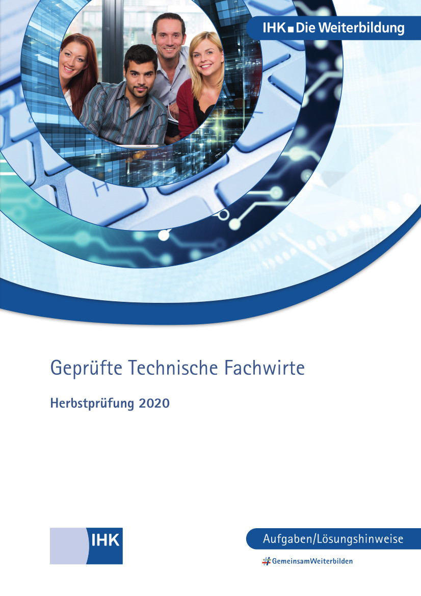 Cover von Geprüfte Technische Fachwirte eBook + Print - Herbstprüfung 2020