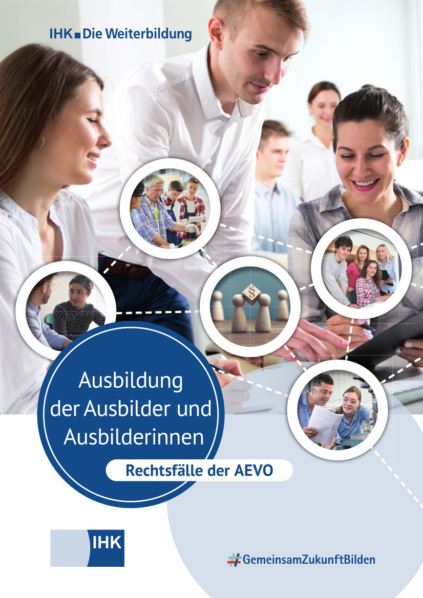Cover von Rechtsfälle der AEVO eBook + Print - Rechtsfälle der AEVO: Ausbildung der Ausbilder und Ausbilderinnen
