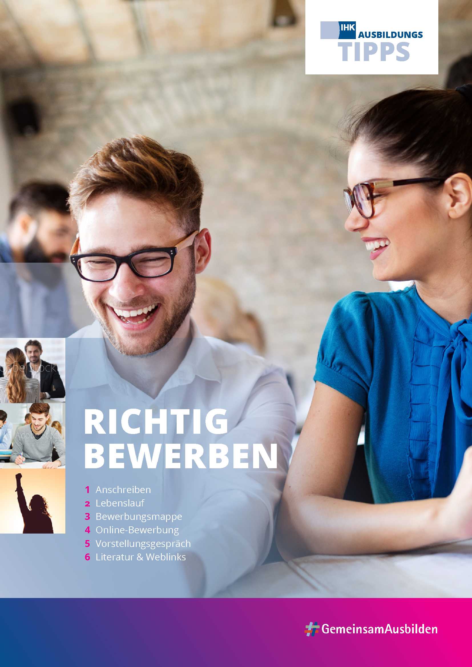 Cover von Richtig bewerben - Tipps für eine erfolgreiche Bewerbung